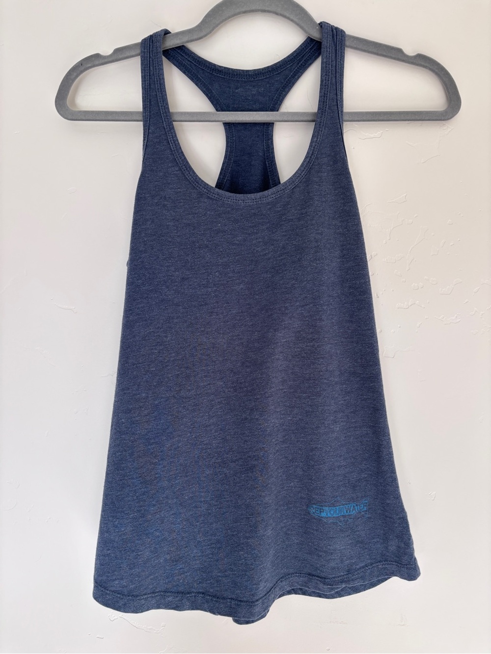 RepYourwater Women’s Navy Racerback Tank Top